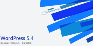 WordPress最新版丨WordPress 5.4 正式版下载地址